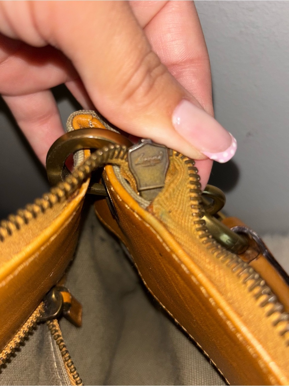 Gucci Khaki Canvas Utilitarian Shoulder Bag - Picture 11 of 12